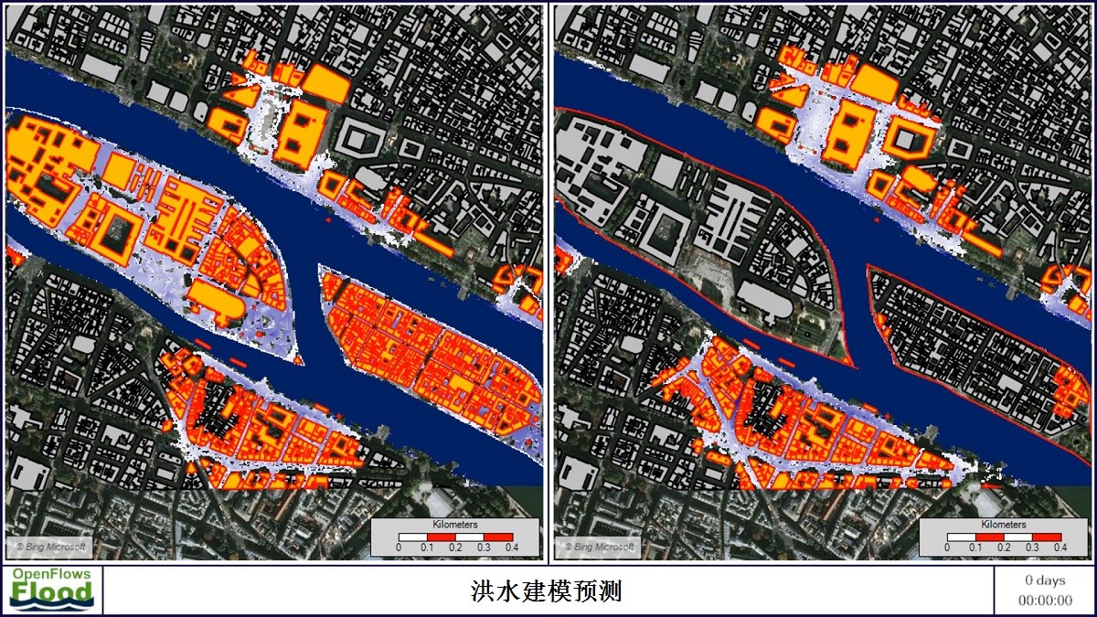 数字孪生模型在城市抗洪规划中大显身手
