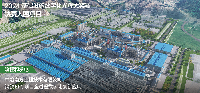 走进2024光辉大赛：中冶南方以数字化推进钢铁EPC项目建设